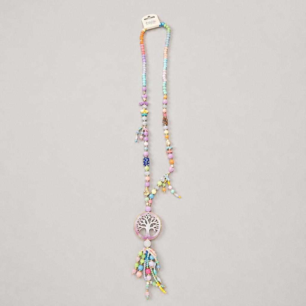 Collier multicolor arbre de vie