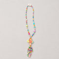 Collier fleur multicolor