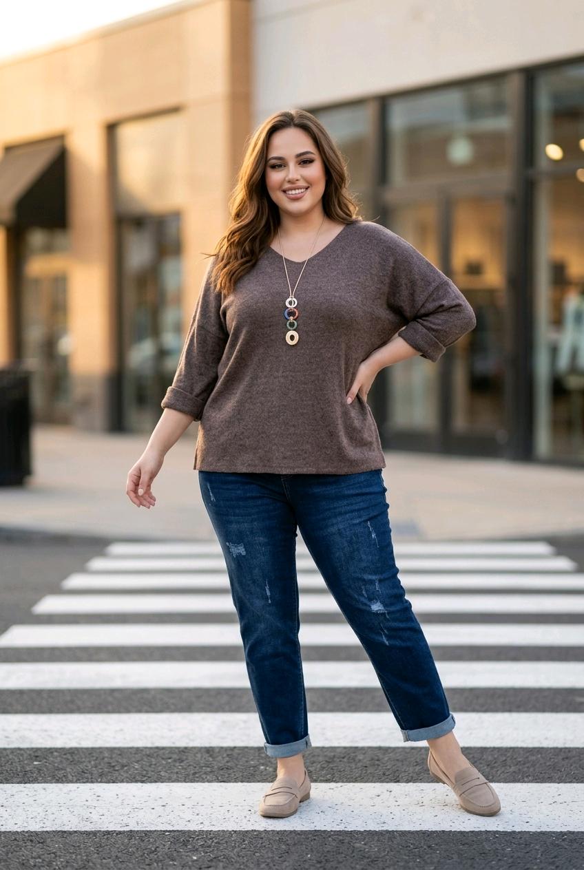 Joli pull avec son collier