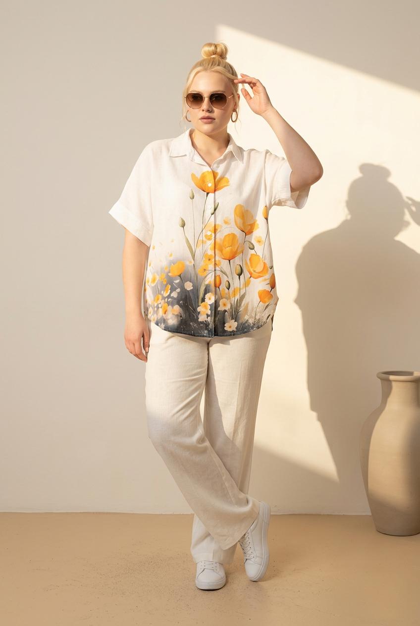 Chemise colorée