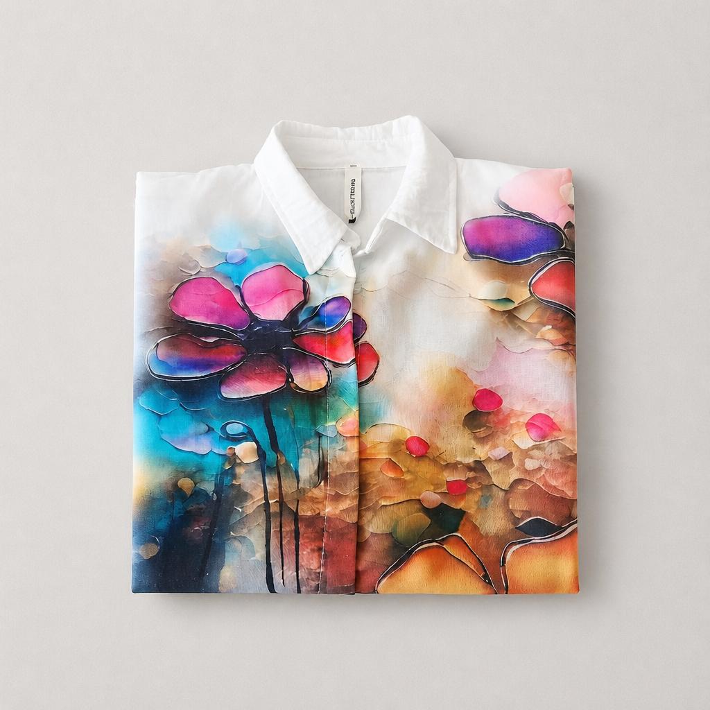 Chemise colorée