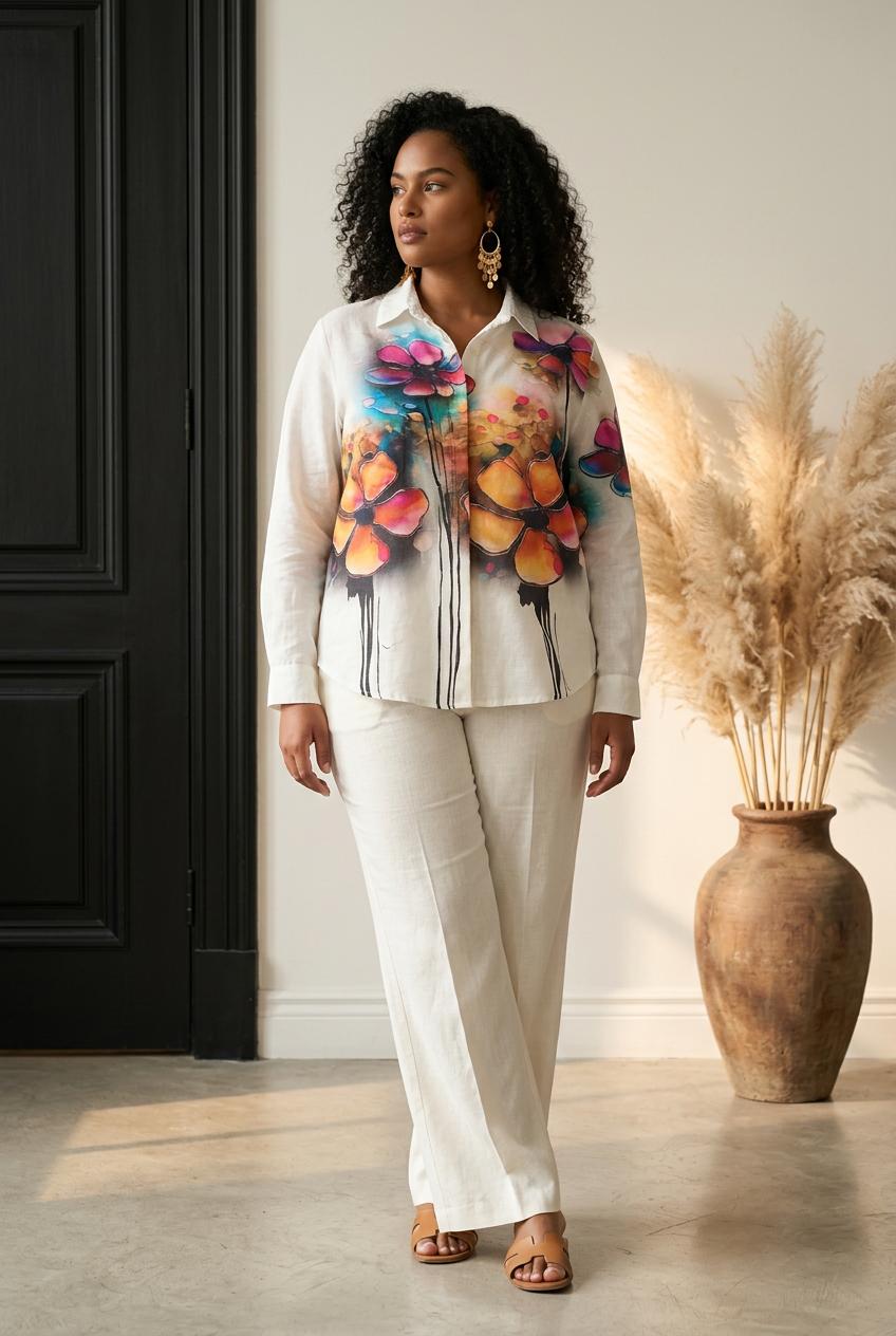Chemise colorée